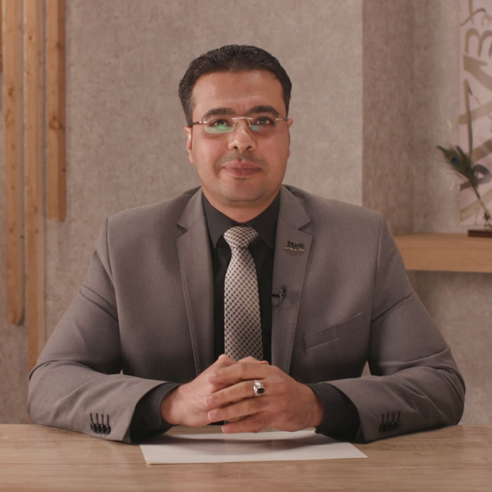 الخطاط د. بلال مختار