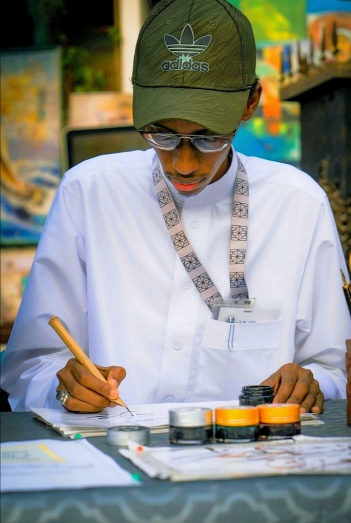 الخطاط عبدالرحمن معلم 